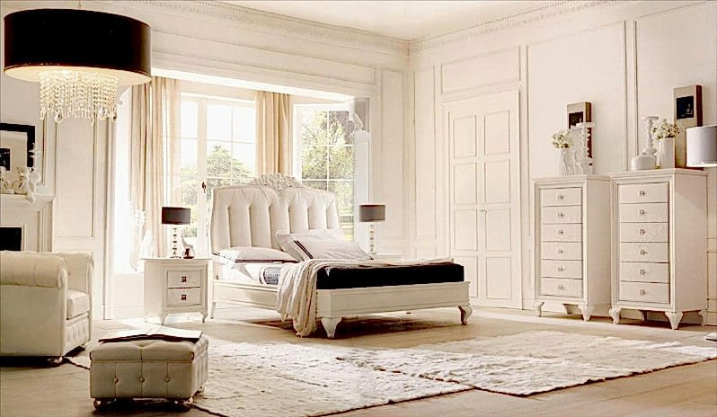 Classic luxury bedroom furniture Ines 1