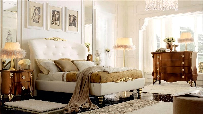 Classic luxury bedroom furniture Chloe 1