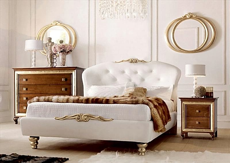 Classic luxury bedroom furniture Chloe 2