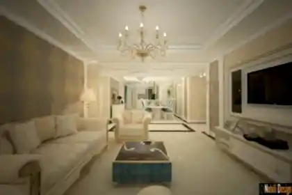 Design for a Classic Style Apartment in Abu Dhabi 51133