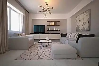 London apartment interior design - Modern living room design London