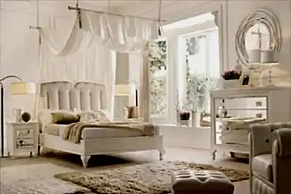 Classic luxury bedroom furniture Agnes Collection