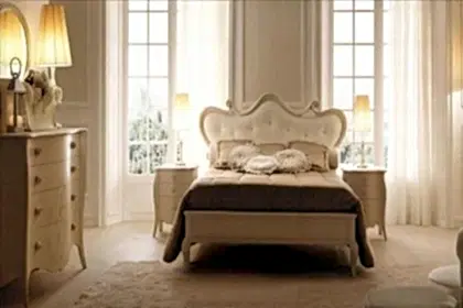 Classic luxury style bedroom furniture Eros