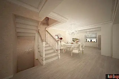 Interior design project for a classic house - Residential Interior Design