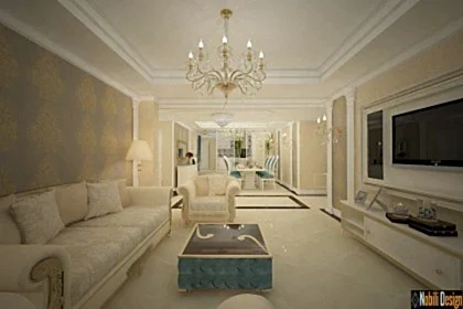 Interior design 4 Bedroom Apartment in Rome