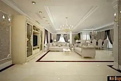 Elegant luxury home interior design project