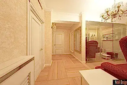 Interior luxury design beauty salon in Monaco