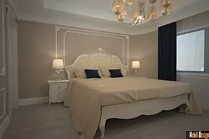 Interior design hotel rooms in Monaco