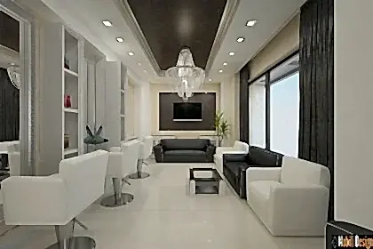 Beauty salon interior design concept in Marseille