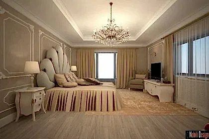 Bedroom luxury interior design