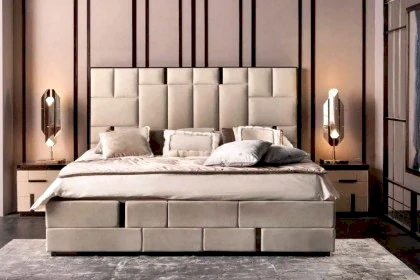 Exence: Italian Bedroom Modern Furniture - Upholstered Beds