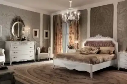 What type of furniture can you choose for a classic bedroom?