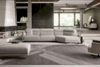 Kanaha Italian modern living room