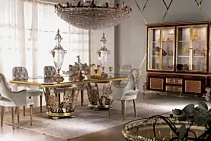 Italian Luxury Furniture Arya Dining Room