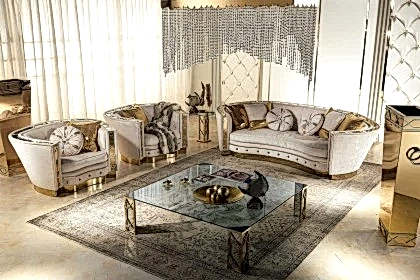 Home Decorated using Luxury Italian Brand