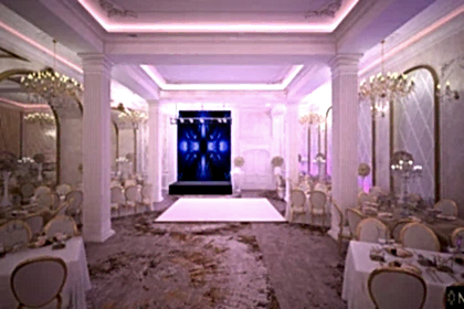 Interior Design of Event Hall in Abu Dhabi | Wedding Modern Hall